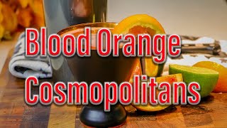 Perfect Halloween Cocktail  Blood Orange Cosmopolitans [upl. by Ajup]