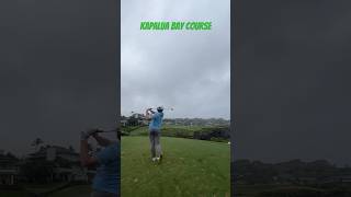 The Kapalua Bay course in Maui is a GEM golf hawaii paradise ocean [upl. by Nilreb]