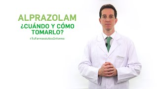 Alprazolam cuándo y cómo tomarlo Tu Farmacéutico Informa [upl. by Nuajed]