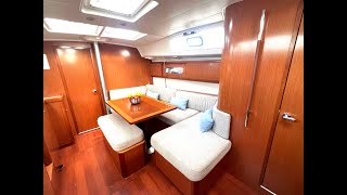 Oceanis 40 Interior Video Tour [upl. by Enelrahs506]