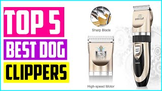 Best Dog Grooming Clippers reviews [upl. by Almita]