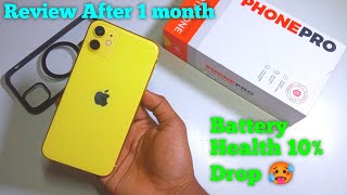 Refurbished iPhone 11 Buy From Cashify After 1 Month Review⚡ Battery health drop [upl. by Schaefer]