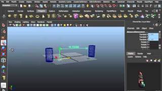 Tutorial Maya 2011 Español  Mide distancias [upl. by Kaja]