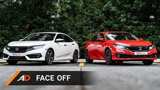 AutoDeal Face Off Honda Civic RS 2019 vs 2018 [upl. by Iras212]