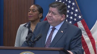 Full Gov Pritzker promises to be ‘a warrior after Trump elected president [upl. by Sueaddaht]