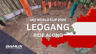 Track preview  Leogang Downhill World Cup 2024 [upl. by Notyap]