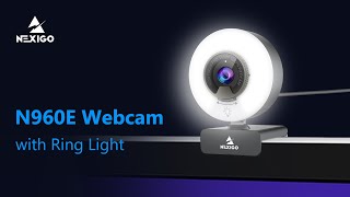 NexiGo N960E 1080P 60FPS Webcam with Light [upl. by Geiger]