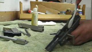 How to clean a pistol properly  Pt 2 [upl. by Retsbew]