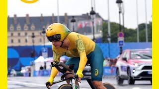 Grace BROWN Wins Gold medal for Australia in Paris Olympics  Grace Brown Wins Gold medal Cycling [upl. by Thorlie]