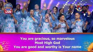 Pastor Chris Moment Of Worship at the Healing Streams Live Healing Service [upl. by Etem277]