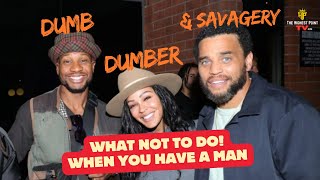 Meagan Good amp Michael Ealy Hug Drama Jonathon Majors publicly disrespected Nos in a relationship [upl. by Ezar]