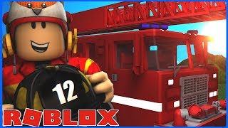 OS BOMBEIROS DO JAILBREAK 🚒  CINEMA NO ROBLOX [upl. by Chute]