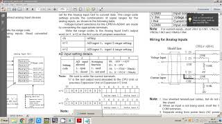 CX Programmer Analog Input and Output Card Programming [upl. by Murdock]