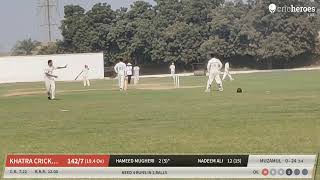 Live Cricket Match  Lala Siraj Cricket Club Larkana vs Khatra Cricket Club Kamber  18Nov24 101 [upl. by Bonnibelle]