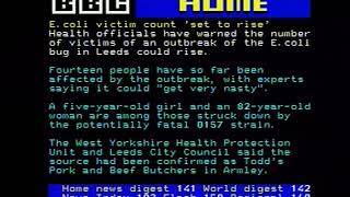 Ceefax Pages amp Music 10 July 2006  Trailers and BBC 2 Continuity [upl. by Ettevey]