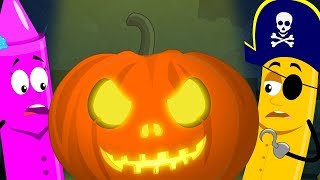 Theres A Scary Pumpkin Halloween Songs For Kids  Scary Nursery Rhymes For Babies amp Toddler [upl. by Rydder]