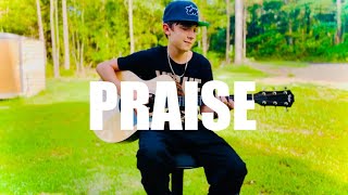 PRAISE  Elevation Worship  Guitar Cover Fingerstyle  Josh Carpenter [upl. by Llenreb]