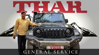 Mahindra THAR Diesel 2023 Model 4x2  General Service amp Check Up  Sajjan Lal  2024 [upl. by Dietz]