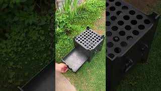 grilling Outdoor portable barbecue grill Easy to disassemble the grill [upl. by Litha]