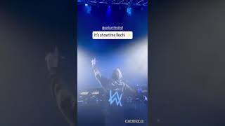 Alan Walker live at Kochi India 2024 alanwalker [upl. by Ahsinert906]