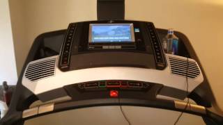 Nordictrack 2950 treadmill Console up and down [upl. by Hairabez]