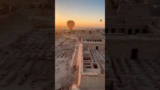 Flying over Ancient Luxor shorts travel [upl. by Melan]