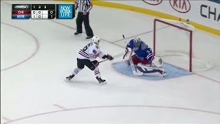 Teravainen beats Lundqvist with backhand move [upl. by Scheer]