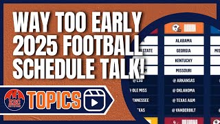 Way Too Early Auburn Football 2025 Schedule Thoughts  Wins and Losses [upl. by Grady]