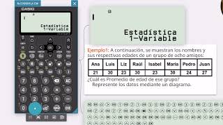 Calcular Media Varianza y Desviación Estándar con calculadora CASIO fx991LA CW  Parte 12 [upl. by Eb]