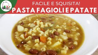 PASTA FAGIOLI E PATATE  Carlo Gaiano [upl. by Raamaj]