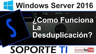 Windows Server 2016  Como funciona la desduplicación [upl. by Ajed]