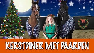 KERSTDINER MET PAARDEN  PaardenpraatTV [upl. by Ap]