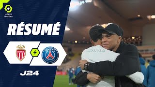 AS MONACO  PARIS SAINTGERMAIN 0  0  Résumé  ASM  PSG  20232024 [upl. by Aisyat]