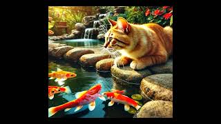 The cat is fishing cat sorts funny cocomelon [upl. by Salohcin]