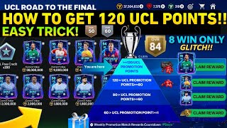 HOW TO GET 120 PROMOTION POINTS EASILY UCL FC MOBILE 24 FREE 95 OVR REWARDS UCL QUEST FC MOBILE [upl. by Damita]