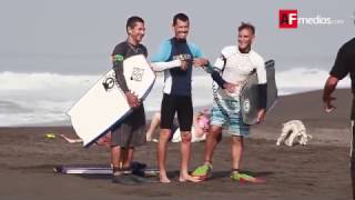 TORNEO DE BODYBOARDLONGBOARD Y SURF EN EL PARAÍSO [upl. by Areemas]