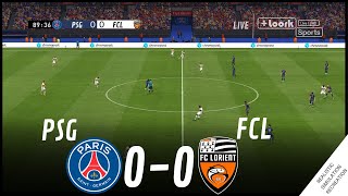 PSG vs FC LORIENT 00 MATCH HIGHLIGHTS • Video Game Simulation amp Recreation [upl. by Ungley858]