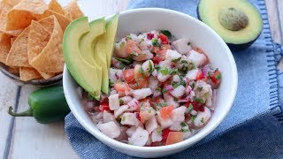 🐟Ceviche de Tilapia 🐟 Receta fácil y deliciosa [upl. by Yliram840]