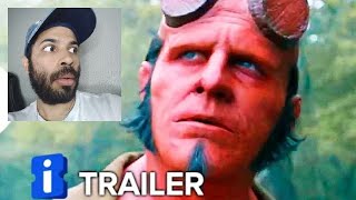 HELLBOY E O HOMEM TORTO REACT DO TRAILER  ANÁLISE [upl. by Aivatco]