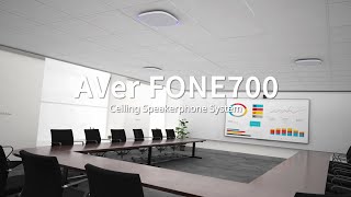 AVer FONE700 Ceiling Speakerphone System Intro Video [upl. by Nosiram557]