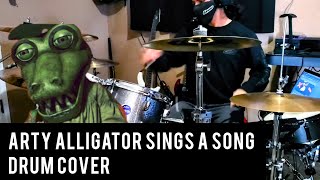 Aaron FraserNash  Arty Alligator Sings a Song  DRUM COVER [upl. by Aiceled]