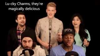 Pentatonix  Evolution of Lucky Charms HD LYRICS [upl. by Solracnauj682]