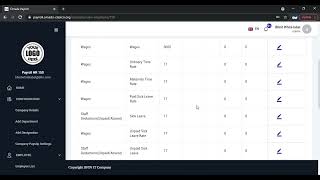 HR Manager Dashboard Panel  HR Payroll  BFinit White Label [upl. by Eneri]