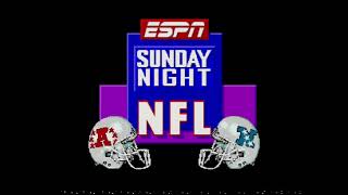 49ers  Chiefs Sim  ESPN Sunday Night NFL  Sega Genesis 1994 [upl. by Nuhsar]