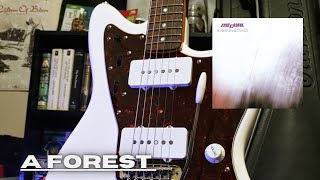 Fender Squier classic 60s vibe Jazzmaster  The Cure A Forest [upl. by Aihsyak]