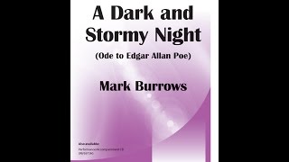 Dark and Stormy Night Twopart  Mark Burrows [upl. by Nilek]