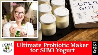 Ultimate Probiotic Maker for SIBO Yogurt  LReuteri Cultured Dairy using Tablets [upl. by Neeham]