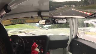 Onboard Gerent Opel GT 24h Classic Rennen Nürburgring YTT 2014 [upl. by Melia]