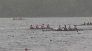 2011 Womens Big 10 Rowing Championship Ejection Crab [upl. by Rothstein]