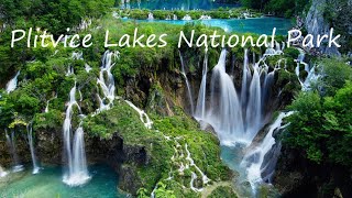 Incredible Plitvice waterfalls in 4K Plitviče Lakes National Park Croatia [upl. by Attelocin]